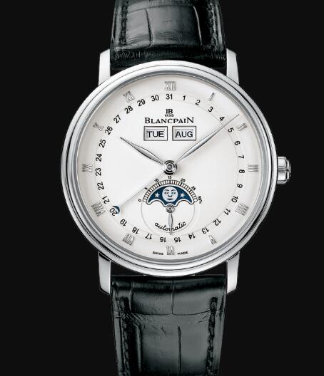 Blancpain Villeret Watch Review Quantième Complet Replica Watch 6263 1127 55A